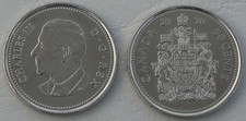 Canada/Canada 50 Cent Moneta IN Corso 2026 Stemma/Charles Km#3339 non circolato