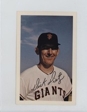 1971 Ticketron San Francisco Giants Schedules Dick Dietz 0q3