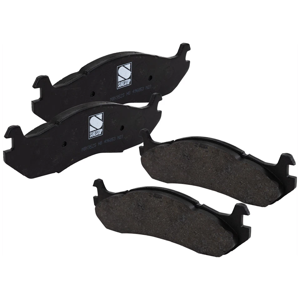 Kit de frenos de disco y pastillas para Hummer H2 2003 delantero derecho derecho semimetálico perforado en cruz Foto 4 de 4