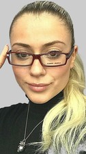 New Mikli by ALAIN MIKLI ML 1033 Red 52mm Women's Eyeglasses Frame .