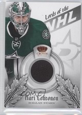 2013-14 Panini Crown Royale Lords of the NHL Materials Kari Lehtonen #L-KLE 0v1