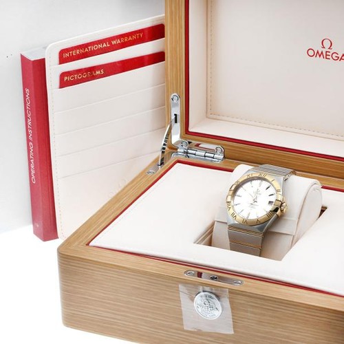 OMEGA CONSTELLATION CO-AXIAL 123.20.38.21.02.002 38mm SS Silve...