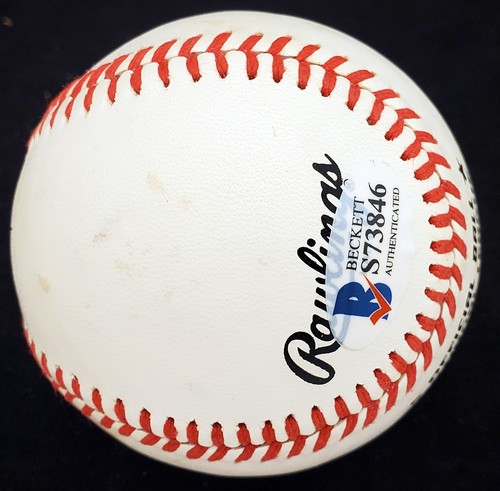 Pete Runnels Autographed Signed NL Baseball Boston Red Sox Beckett S73846 - Picture 6 of 7