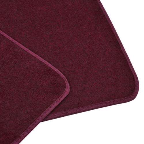 4pcs Carpet Floor Mats for Car SUV Auto SUV Van Motors Full Set Red Burgundy - Bild 9 von 9