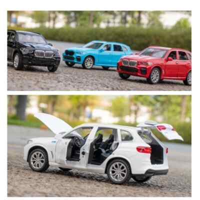 1:32 BMW X5 SUV Diecast Alloy Model car Sound Light Pull Back