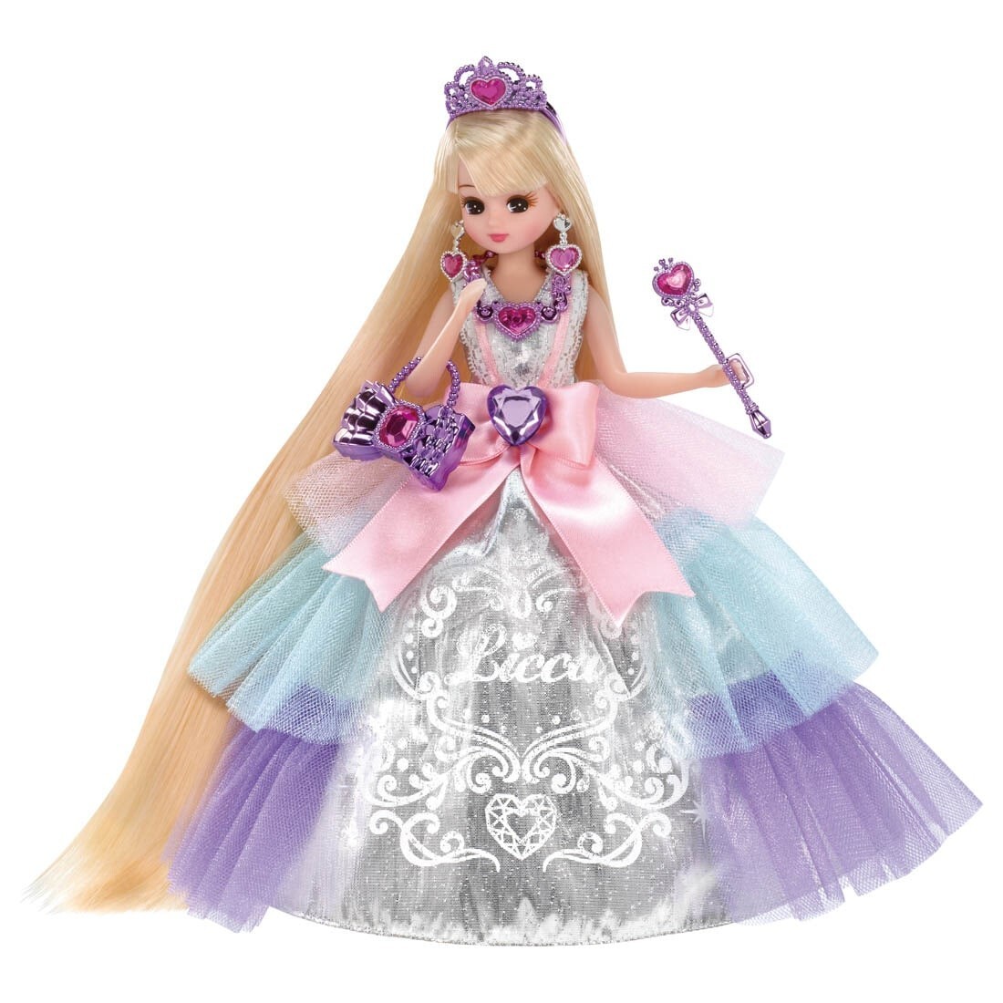New Licca-chan Dream Fantasy Platinum Long Princess Rika doll