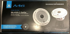 JL Audio Marine 6.5" Speakers 150w Pair M6-650X-C-GwGw White Classic Grilles