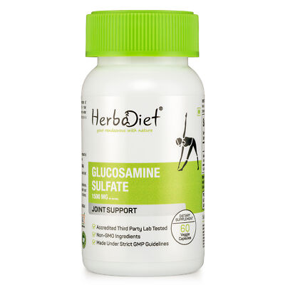 Glucosamine Capsules Joint Health Cartilage Bone Support Pain Relief Aid