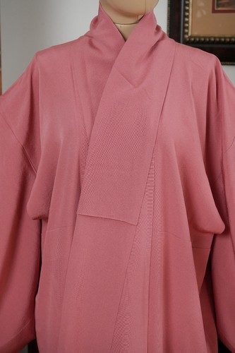 DEAR VANILLA JAPANESE TANGO CHIRIMEN SILK IROMUJI KIMONO WOMEN'S AUTHENTIC JAPAN - Picture 3 of 7