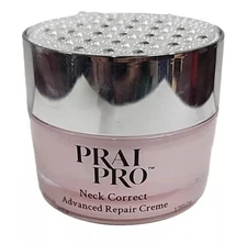 PRAI PRO Neck Correct Advanced Repair Cream  1.7 oz No Seal Sticker