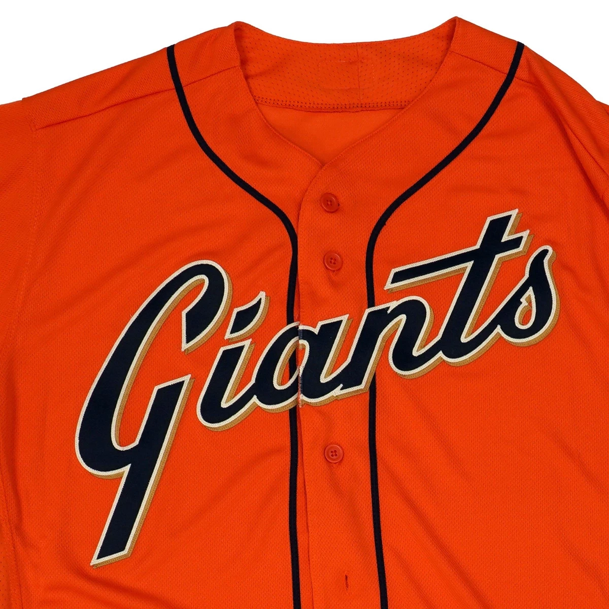 Mens MLB SF Giants Authentic On Field Flex Base Jersey - Orange