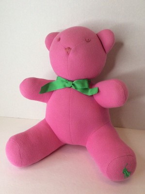 ralph lauren pink teddy bear