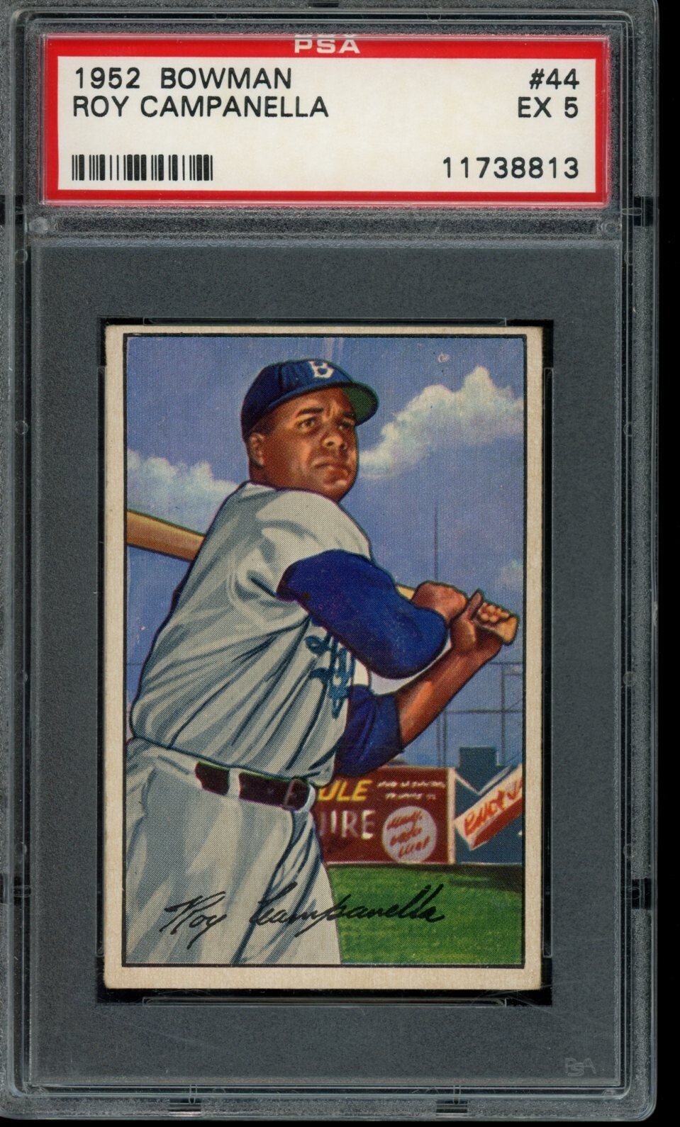1952 Bowman #44 Roy Campanella (HOF) - PSA 5
