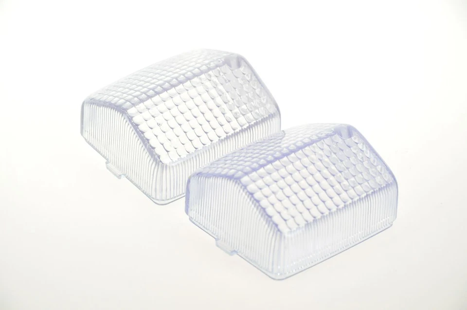 Lente señal de giro compatible con Honda CBR600F/F2/1000F CB125/250/750 XL/XR/NX250/650 transparente Foto 2 de 4