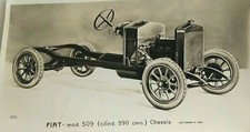 Auto d' epoca  Chassis FIAT 509 foto vintage, 1925