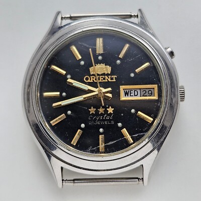 Vintage ORIENT Tristar 3 Star AAA EA EMON CO CA Japan Men Automatic watch