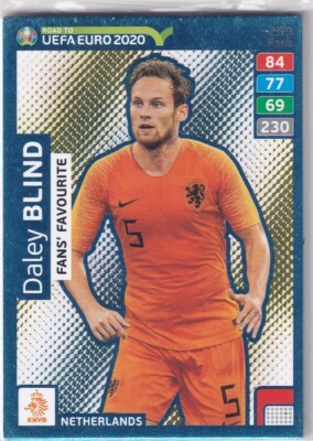 Panini Adrenalyn XL Road to Euro 2020 No. 259 Daley Blind Fans' Favourite