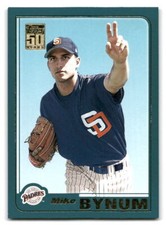 Mike Bynum 2001 Topps Traded & Rookies Baseball #T156 San Diego Padres