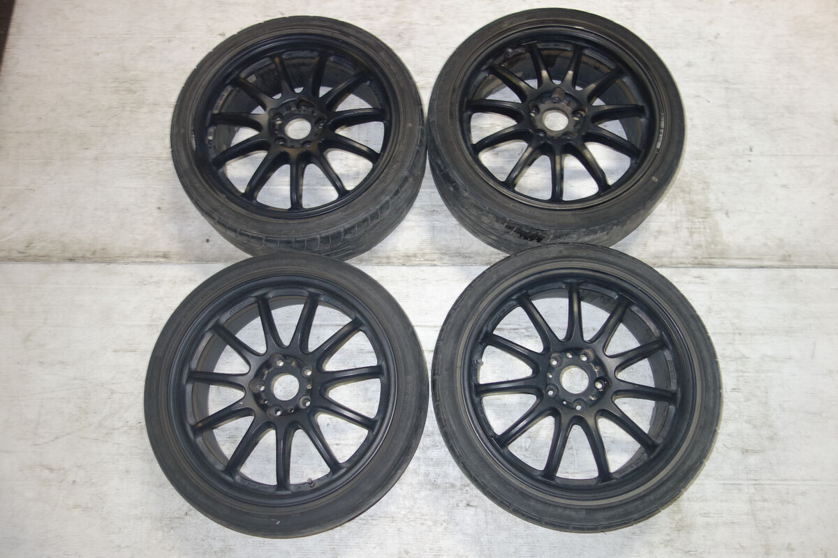 JDM Work Emotion 11R Rims Wheel Tires 18x7.5 53 5x114.3 JDM Work Emotion 11R Rims Wheel Tires 18x7.5 53 5x114.3