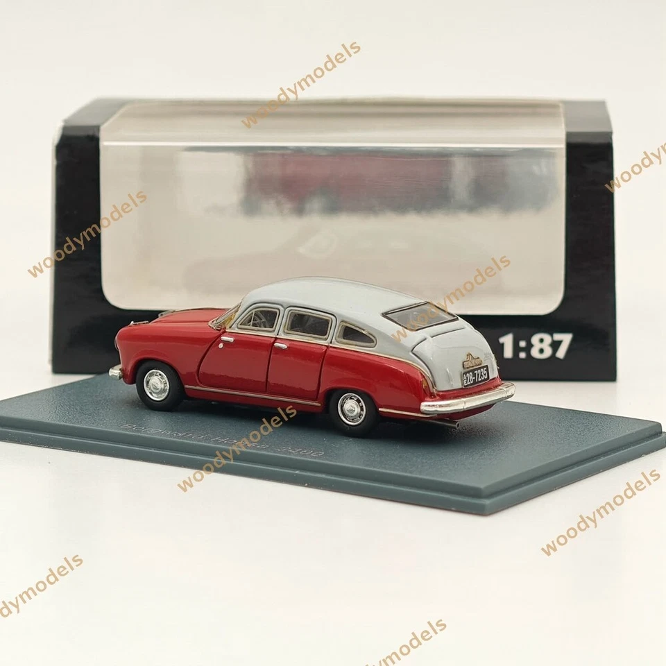NEO SCALE MODELS 1/87 Borgward Hansa 2400 Red Resin Car Limited Collection - Image 3 of 4