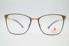 Eyeglasses Men XXL 1068 Black Light Brown Oval Frame Glasses New