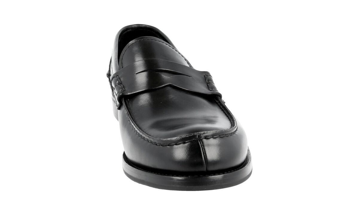 MIU MIU BY PRADA PENNY LOAFER BUSINESS SHOES BLACK LEATHER MIU MIU BY PRADA PENNY LOAFER BUSINESS SHOES BLACK LEATHER