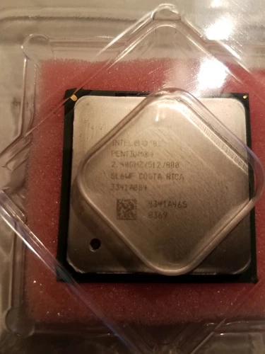 Intel Pentium 4 2.4 512 KB L2 Cache FSB 800 MHz 2.4 GHz Socket 478 CPU  SL6WF - Picture 6 of 6
