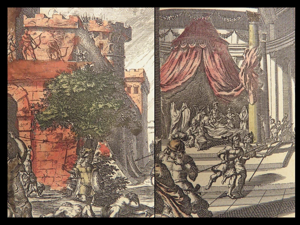 1684 Alexander the Great Quintus Curtius Rufus Military Conquest Greece Vaugelas - Image 4 of 4