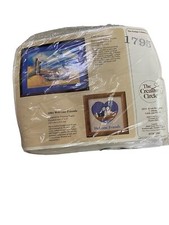 THE CREATIVE CIRCLE 1795 SEASCAPE NEW KIT Boat Beach Seagull Embroidery Crewel