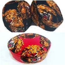 Handmade Traditional Igbo Nigerian wedding Ichie Ozo Velvet Isiagu Hat Cap