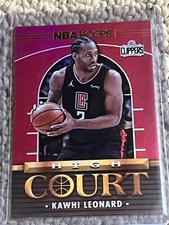 2021-22 Panini NBA Hoops Holo High Court #2 Kawhi Leonard