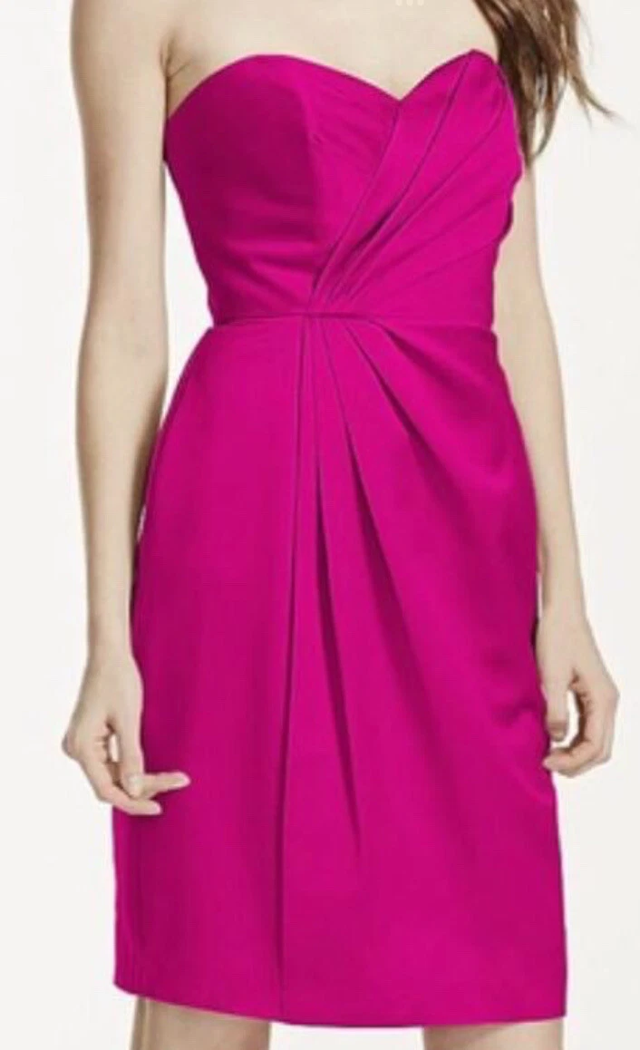 David's bridal top begonia dress