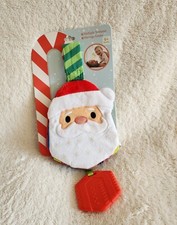 NWT Sunny Days Christmas Tree Baby Teether  Crinkle Book Textures Baby Toddler