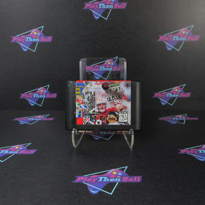 NFL Quarterback Club 96 Sega Genesis Cart Only AD Tested - (See Pics)