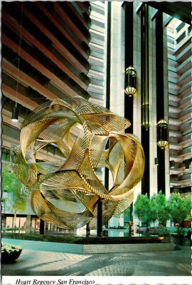 Postcard Hyatt Regency San Francisco Atrium Lobby California C28