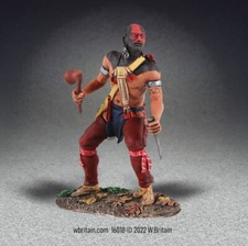 W Britain - Native Warrior Fighting with War Club and Knife 16018