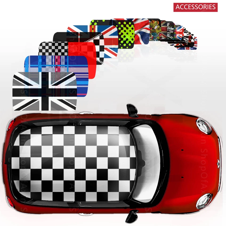 Классическая наклейка на всю крышу для Mini Cooper F54 Clubman - Изображение 2 из 4