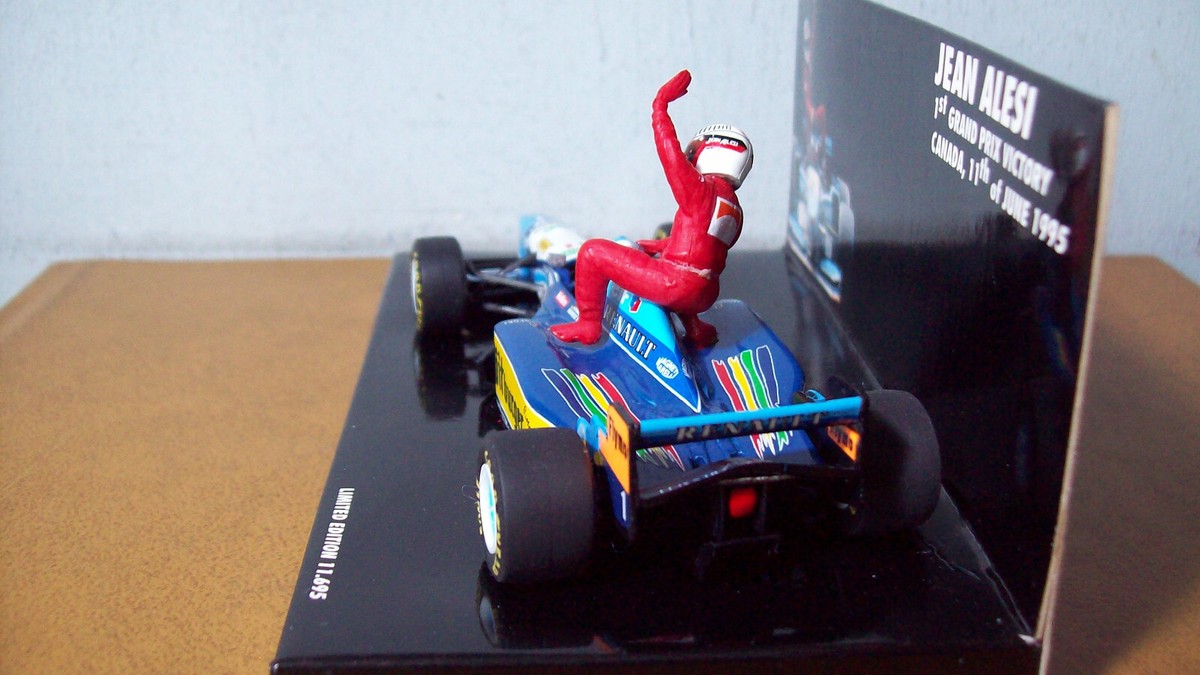 ミニチャンプス　Jean Alesi　LIMITED EDITION McLaren MP4-16 Jean Alesi Testcar 2002 Minichamps F1 Grand