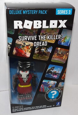 Roblox Deluxe Mystery Pack SURVIVE THE KILLER: DREAD Series 3 w