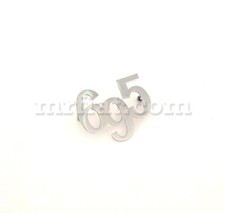 Fiat 500 Abarth 695 60 Mm Chrome Emblem New Fiat 500 Abarth 695 60 Mm Chrome Emblem New