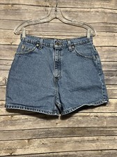Vintage Levi's 912 Slim Fit Petite Denim Shorts Size 12 USA Made