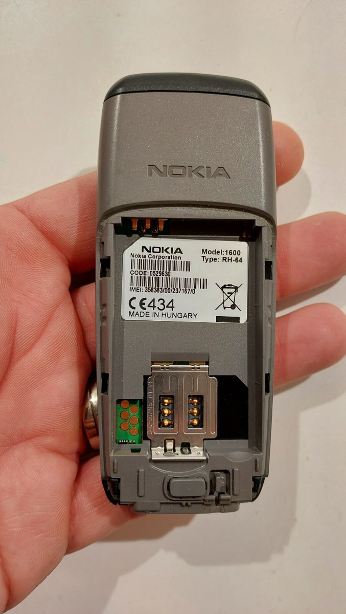 3252.Nokia 1600b Very Rare - For Collectors - Unlocked | eBay
