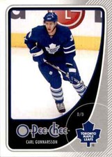 2010-11 O-Pee-Chee Carl Gunnarsson #195