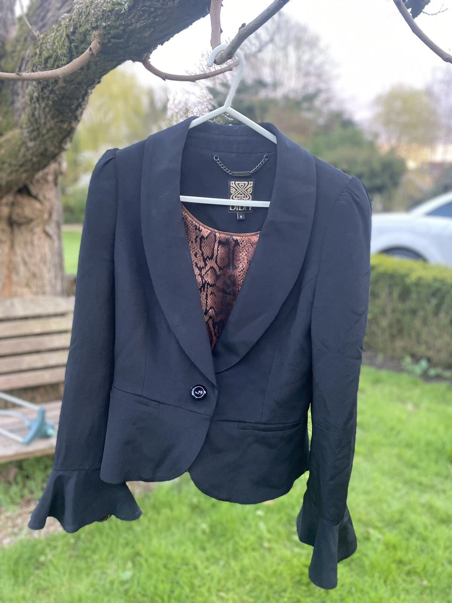Black blazer size shop 8