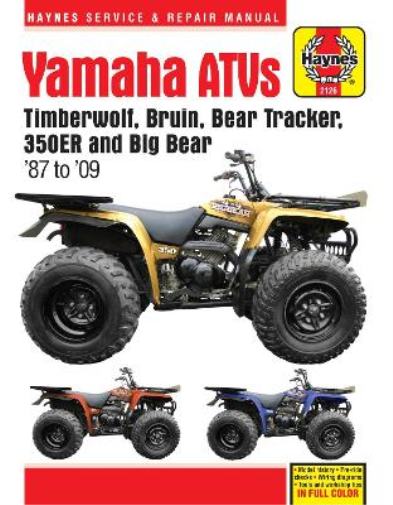 Yamaha ATVs (87 - 09) Haynes Repair Manual (Tascabile)