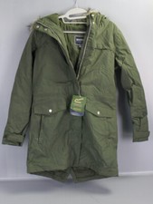 Regatta Womens Serleena Ii Parka Jacket Waterproof Size 36 Coat Dark Khaki B31-K