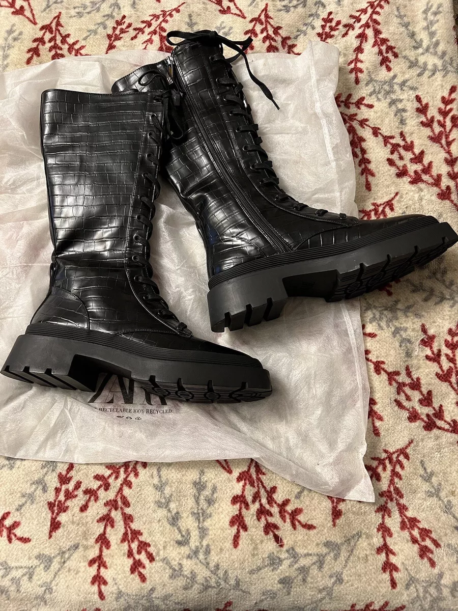 Bottines motard cheap zara