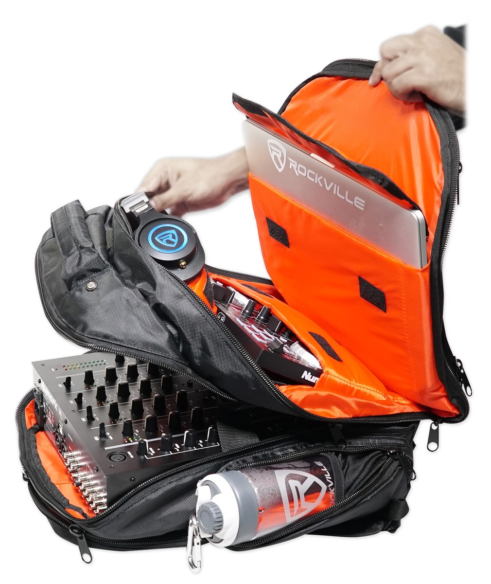 USA GEAR Audio Mixer Case - DJ Mixer Travel Bag With