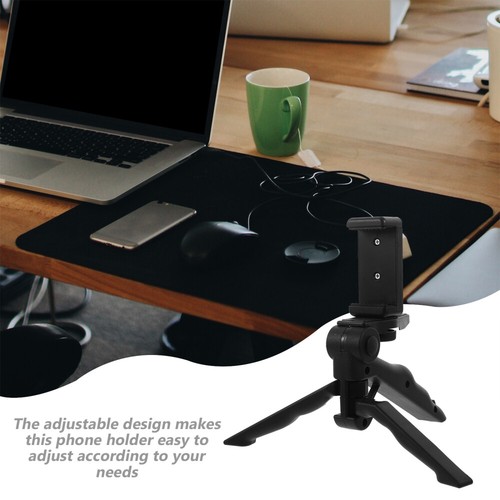 1 Set of Tripod Phone Holder Portable Phone Stand Tabletop Phone Support Holder - 第 6/12 張圖片