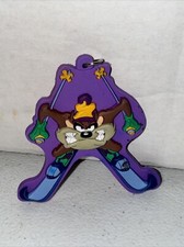 Vintage Taz Tazmanian Devil Key Chain 1998 Looney Tunes Warner Vintage Toy